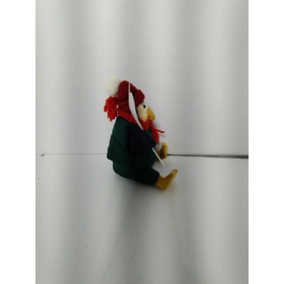 Russ Berrie Country Folks Christmas Igloo The Penguin With Skis Doll w/Hang Tag! - Picture 5 of 8